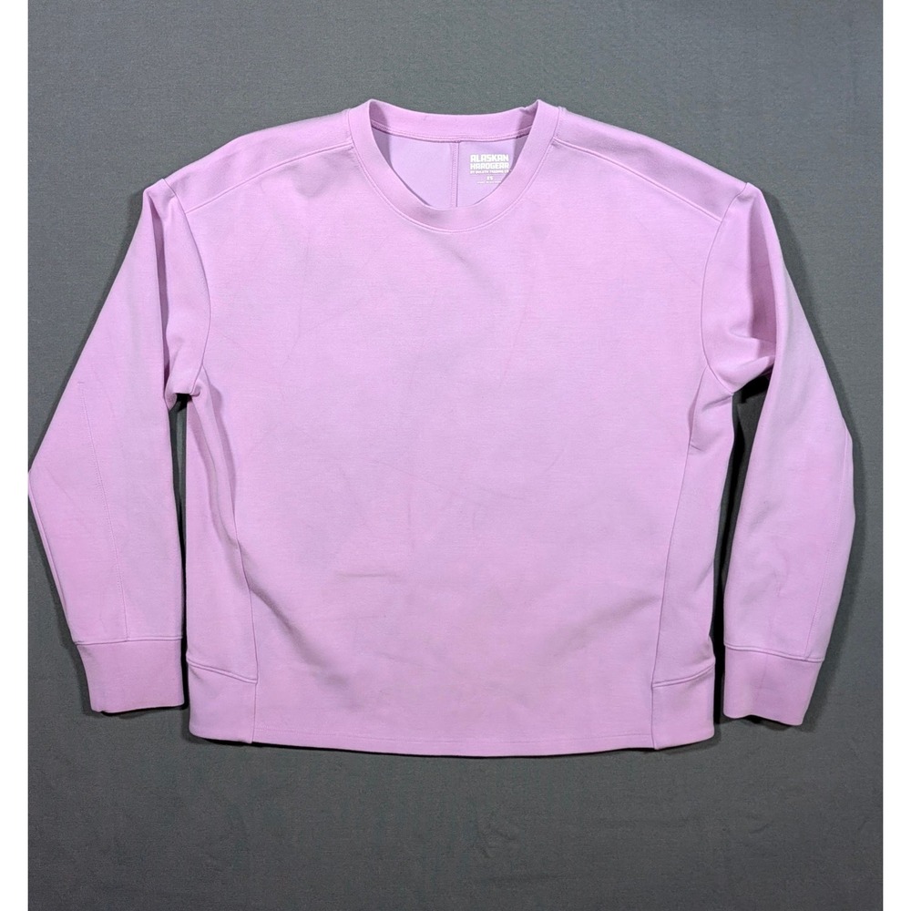 Alaskan Hardgear Duluth Trading Co Womens XS Purple Crew Neck Sweatshirt AKHG